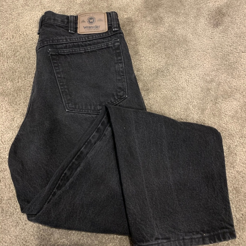 Vintage black high waisted jeans
